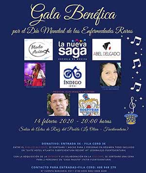 Gala Benéfica por el Día Mundial de las Enfermedades Raras - DESCUBRE FUERTEVENTURA
