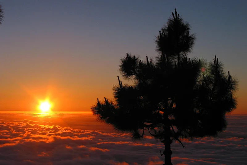 Las mejores puestas de sol en el Mirador de Chipeque