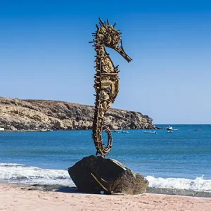 Esculturas de Fuerteventura: Seahorse