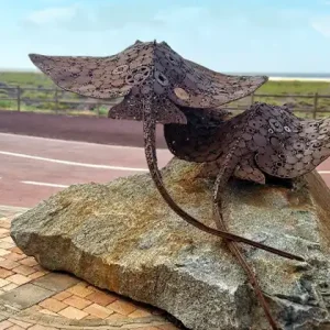 Esculturas en Morro Jable: Stingray Dance
