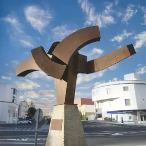 Escultura Siroco en Puerto del Rosario