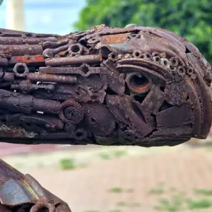 La Escultura de las Tortugas de Diedel Klöver