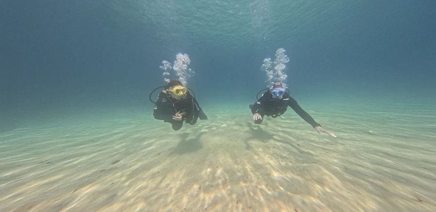 Bautismo de buceo en Costa Teguise