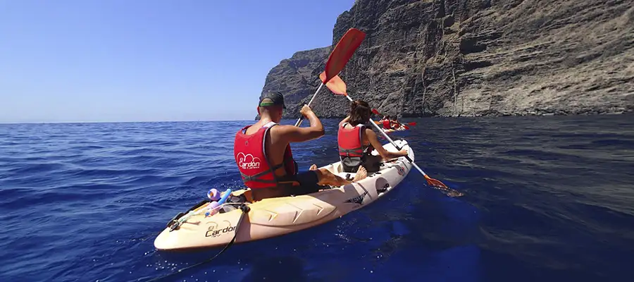 Kayak por las Murallas del Infierno: Punta de Teno