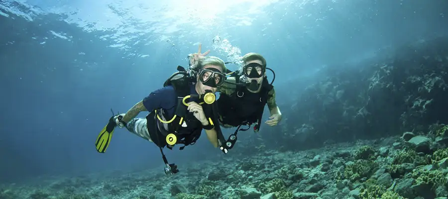 Bautismo de buceo: Explora los fondos volcanicos de El Hierro